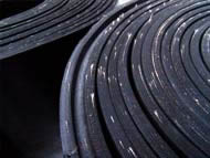 HULE TRAMADO TEXTIL | TAPETE DE CAUCHO |